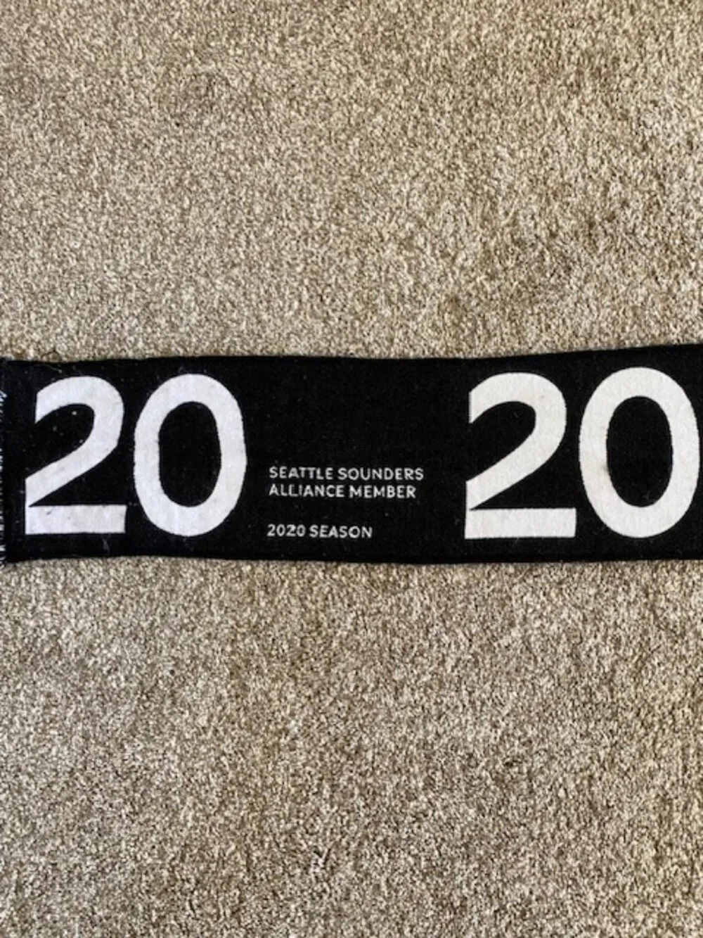 Seattle Sounders 2020 FC Scarf MLS  60